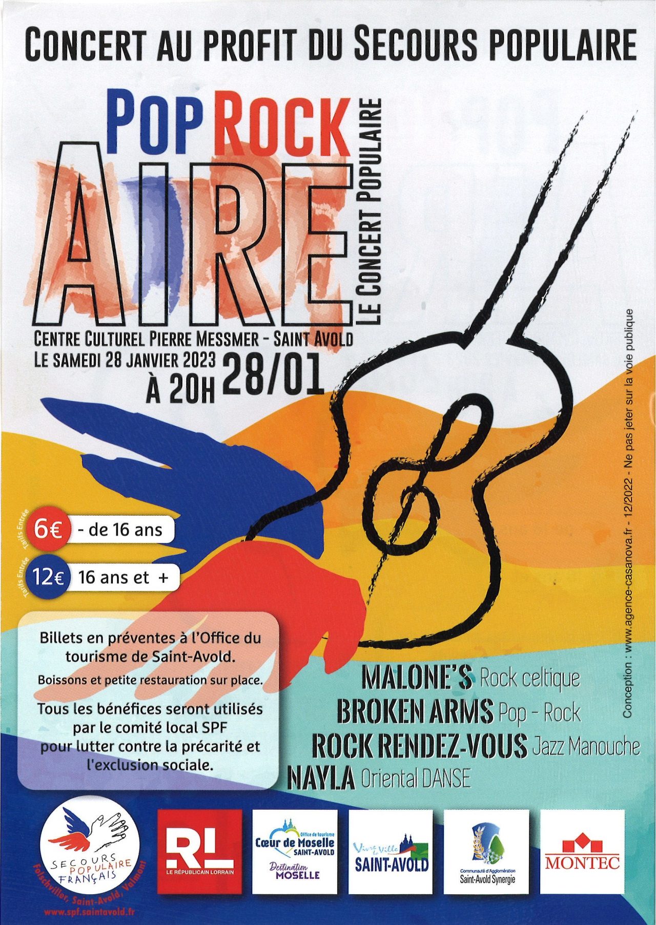 CONCERT POP ROCK - Mairie de Valmont